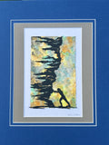 Beans Cut Paper Art, Matted