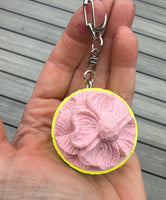 Golf Ball, Carved keychain