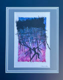 Beans Cut Paper Art, Matted