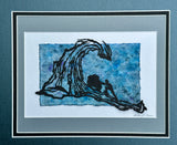 Beans Cut Paper Art, Matted