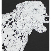 Dalmation Cut Paper Art, Matted