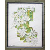 Leaves Cut Paper Art, Matted