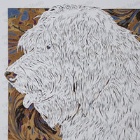 Doodle Cut Paper Art, Matted