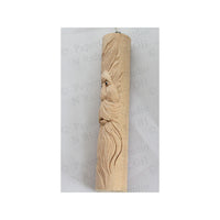 Windblown Spirit, Carved Wood Ornament