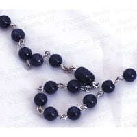 Blue Sandstone Rosary- 6MM
