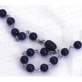 Blue Sandstone Rosary- 6MM
