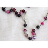 Banded Agate Rosary- 6MM