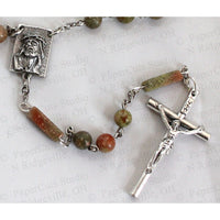 Autumn Jasper Rosary- 6MM